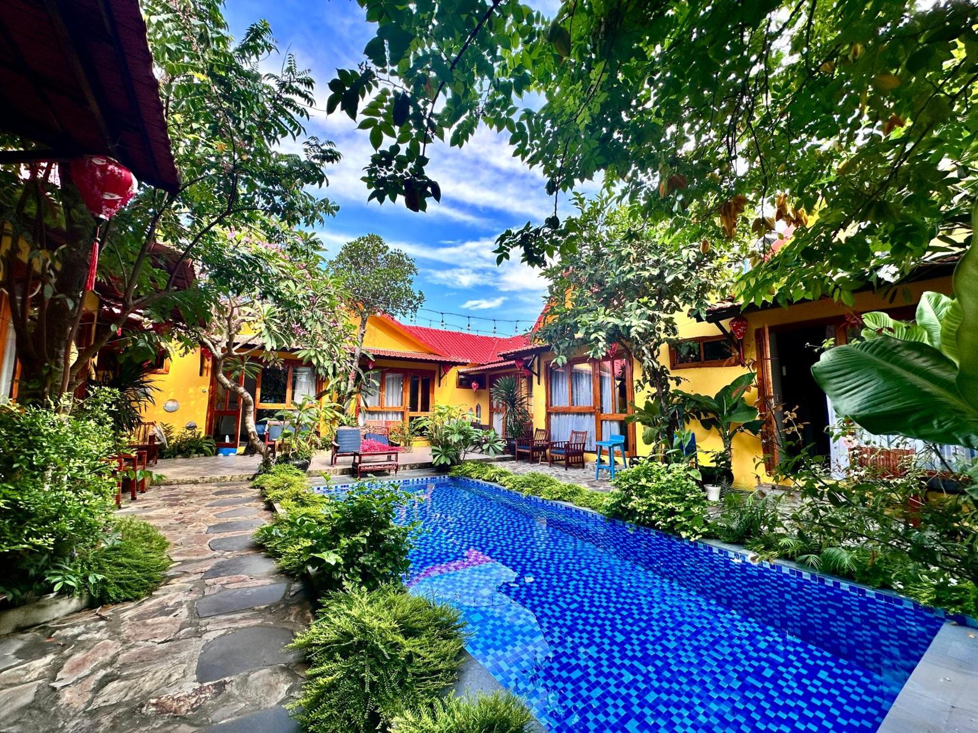 La Belle An Bang Seaside Hideaway-3 Min Walk To Beach,Pool,Family Friendly Hoi An Eksteriør bilde