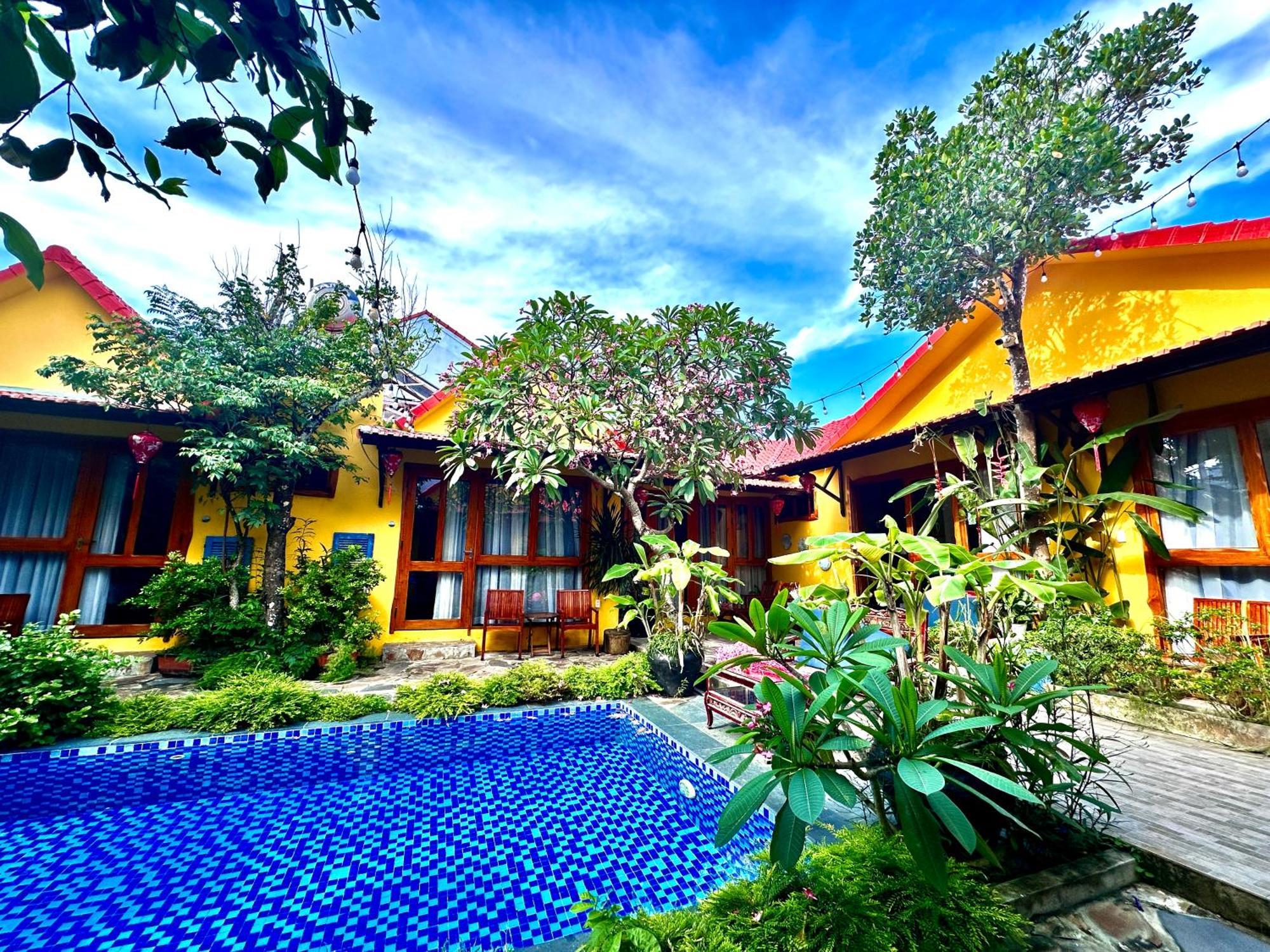 La Belle An Bang Seaside Hideaway-3 Min Walk To Beach,Pool,Family Friendly Hoi An Eksteriør bilde