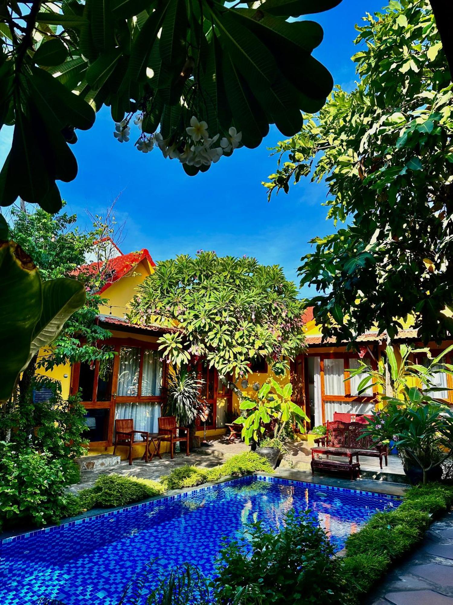 La Belle An Bang Seaside Hideaway-3 Min Walk To Beach,Pool,Family Friendly Hoi An Eksteriør bilde