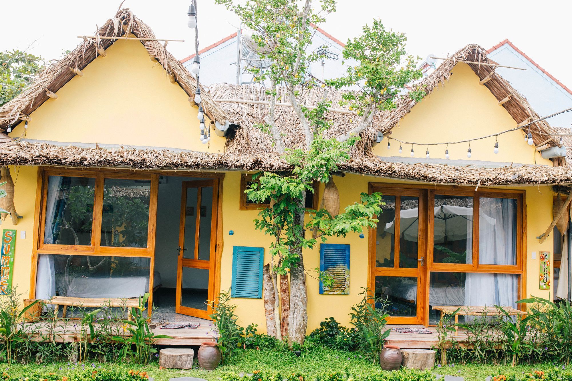 La Belle An Bang Seaside Hideaway-3 Min Walk To Beach,Pool,Family Friendly Hoi An Eksteriør bilde